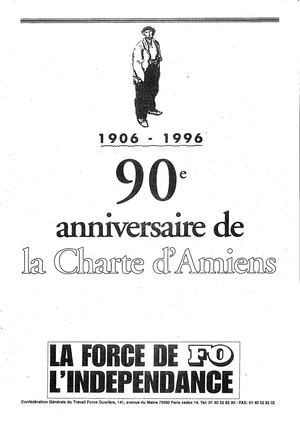 90e Anniversaire Charte d’Amiens