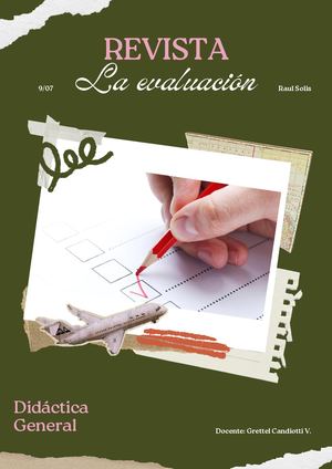 La Evaluacion