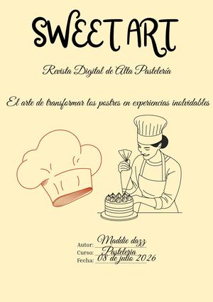 Sweet Art Revista Digital De Alta Pasteleria