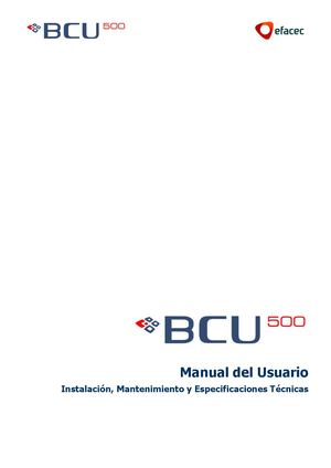 Manual De Usuario Bcu 500 (Cp)