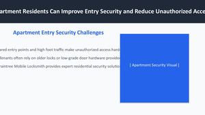 How Apartment Residents Can Improve Entry Security And Reduce Unauthorized Access Risks