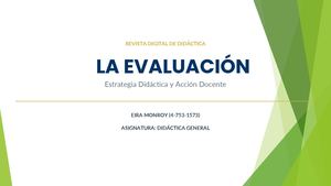 Revista Digital La Evaluación Pptx
