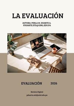 Revista Digital: La Evaluación
