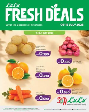 Lu Lu Fresh Deals 9,10,11 July 2026