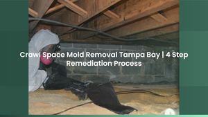 Crawl Space Mold Removal Tampa Bay | 4 Step Remediation Process