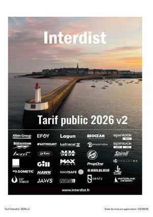 Tarif Interdist S2 2026
