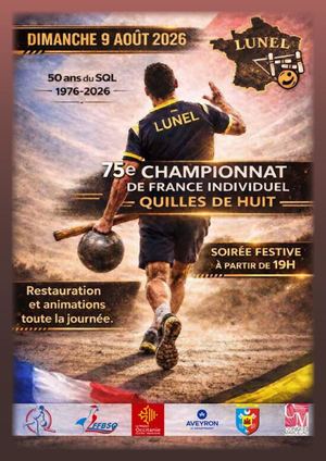 Championnat de France individuel LUNEL 2026