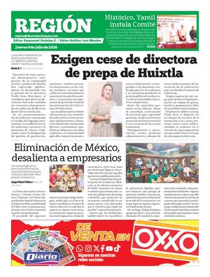 Region Jueves 09 De Julio 2026