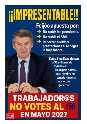 Pp Abstencion Baja Laboral Feijoo