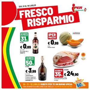 Volantino Iper Dal 09 Al 19 Luglio 2026