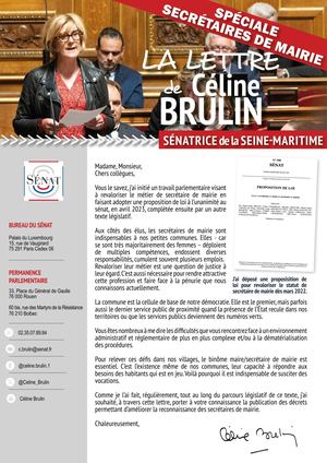 Lettre spéciale - Secrétaire de Mairie / Publication des décrets - Eté 2024