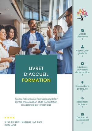 Livret d'accueil formation