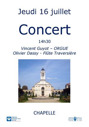 Concert Orgue Jeudi 16 Juillet
