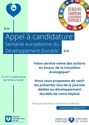 Appel à La Candidature Sedd 2026 Cfx