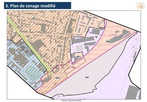 3. Plan De Zonage Modifié - Zoom