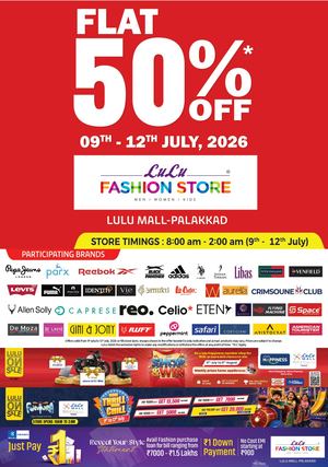 FLAT 50% OFF - LULU PALAKKAD