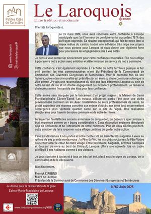Le Laroquois Juin 2026 N°62