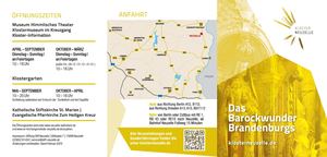 SIB-Flyer Kloster Neuzelle