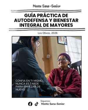 Guía Práctica de autodefensa y bienestar integral de mayores