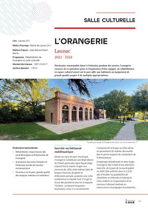 EQUIPEMENT - L'Orangerie à Launac