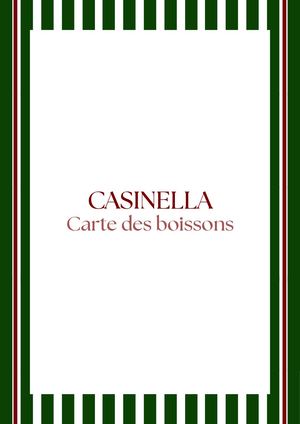 Carte Bar Casinella