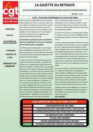 Journal Mai 2024