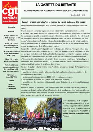 Journal Octobre 2025