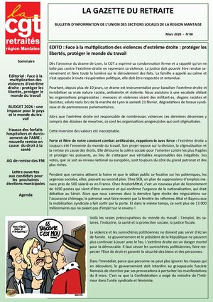 Journal Mars 2026