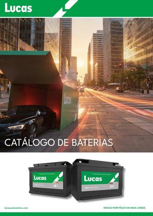 Catálogo Baterias Lucas Brasil