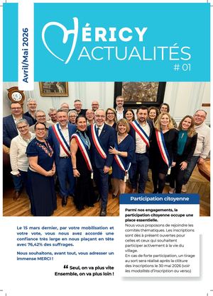 Héricy Actualités #1  Avril/Mai 2026
