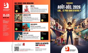 Programme Culturel Biblio Crissier 2e Semestre 2026