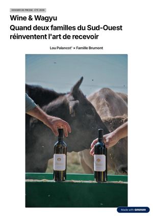 Dossier De Presse Wine And Wagyu Juillet 2026