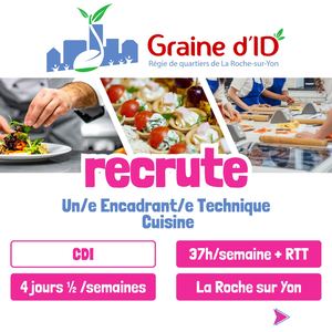 Encadrant E Technique Cuisine 2026