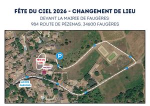Carte Accès Fête Du Ciel 2026