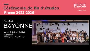 Album Photo Cérémonie Kedge Bachelor Bayonne Prom 2023 2026