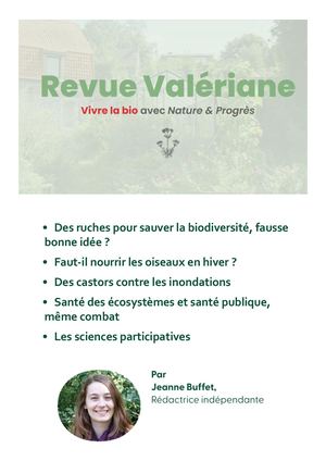 Articles publiés dans revue Valériane