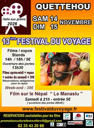 13 Festival du voyage 2026 Quettehou