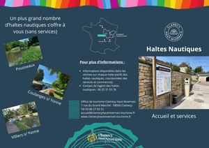 Brochure Halte Nautique Clamecy Juillet 2026