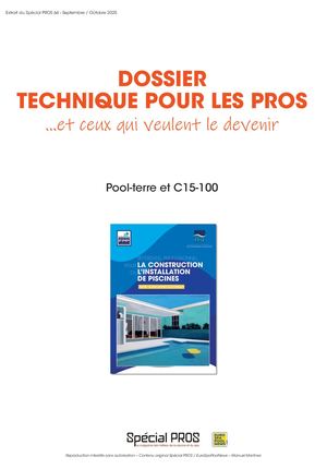 Dossier Technique Piscine : Pool-terre et C15-100