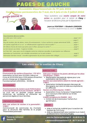Pdg Cluny Juillet 2026