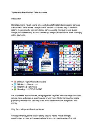 Buy Verified Zelle Accounts
