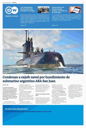 2026 07 09 Diario Deutsche Welle De