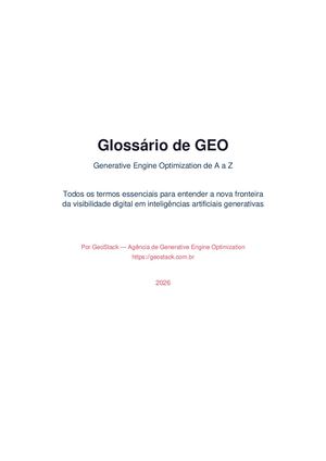 Glossario Geo Geostack