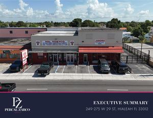 Percal Zarco Group - Offer Memorandum | 249 275 W 29 St, Hialeah FL 33012