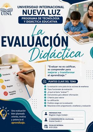 Revista La Evaluación