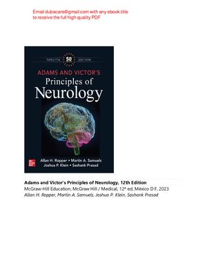 Adams And Victor's Principles Of Neurology 12th Ed Ropper, Samuels, Klein pdf