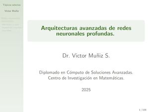 M5U1 - Presentación - Redes Neuronales Recurrentes