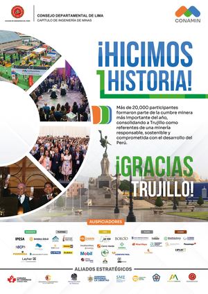 Aviso Revista Conamin 2026 Julio 2