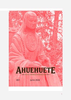 Ahuehete #01 Junio 2026