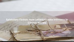 Epistolary Fiction: How Letters Create Intimacy in Classic Novels